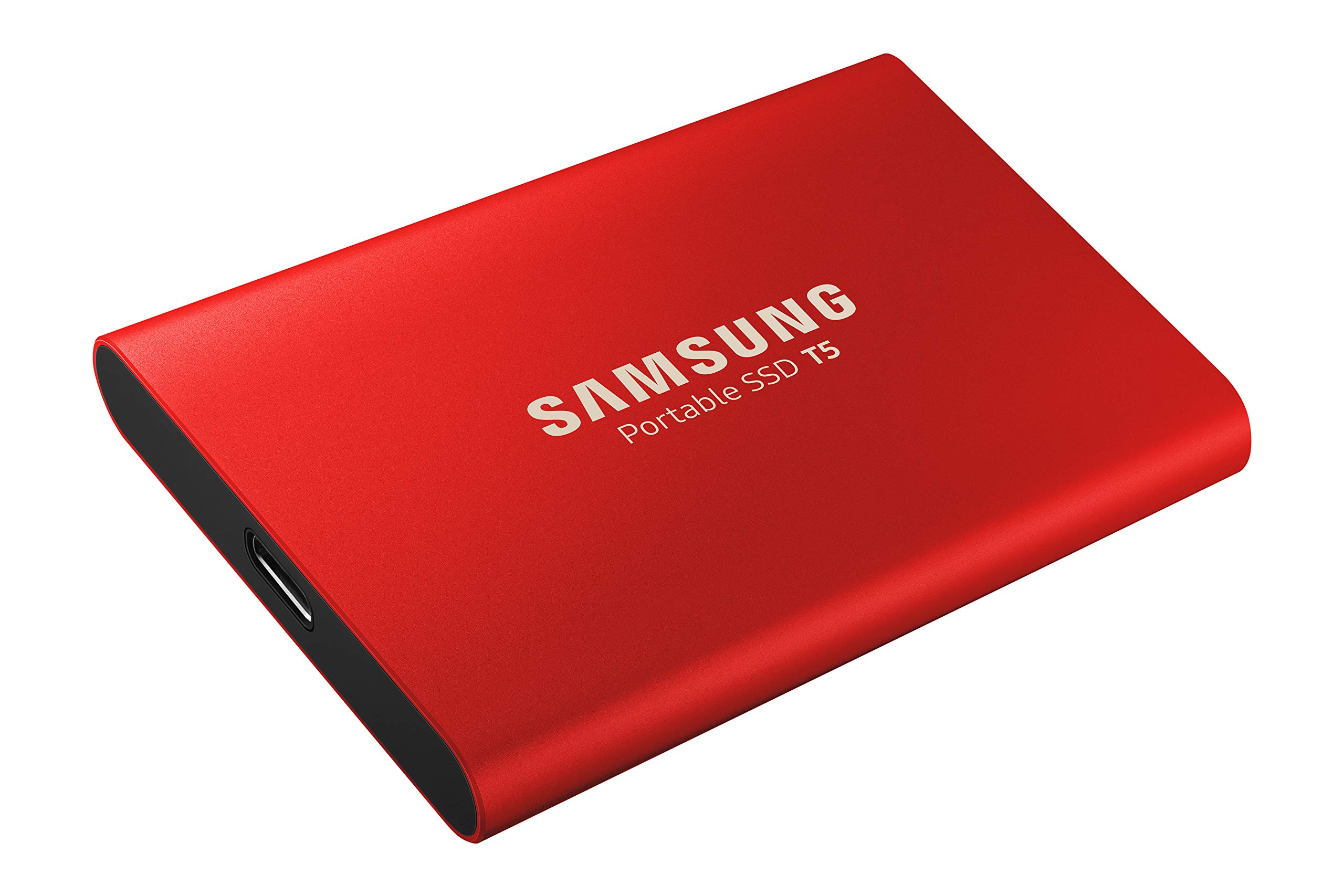 SSD portátil Samsung T5 de 1 TB – Unidade de estado sólido externo SSD portátil Samsung T5 de 1 TB – Unidade de estado sólido externo